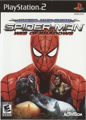 Spider-Man - Web of Shadows - Amazing Allies Edition box cover front